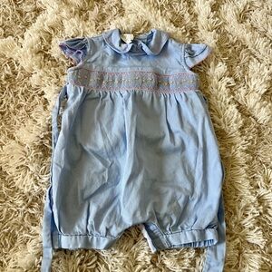 Blue Kids One Piece Bodysuit